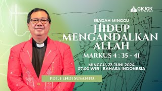 IBADAH MINGGU, 23 JUNI 2024 GKJ GONDOKUSUMAN (Pukul 07:00 WIB - Bahasa Indonesia)