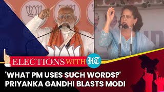 Modi's 'Mujra' Attack On INDIA Bloc Stings Priyanka Gandhi; 'No PM Used Such Words...' | Watch
