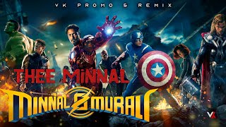Superheros Minnal Murali Version | Thee Minnal Mashup | Superman | Spiderman | Minnal Murali