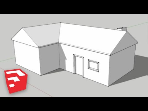 SketchUp 8 Lessons: Making a Simple House SketchUp 8 Lessons: Making a Simple House