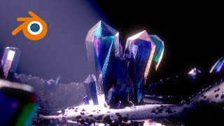 Make Crystals in Geometry Nodes! (Blender)