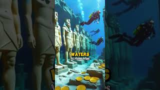 The Lost Egyptian City Found Beneath the Waves  #history #shorts