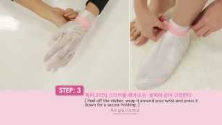 AngelLooka Hand and Feet Mask - How to use