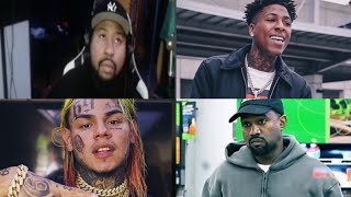 NBA YOUNGBOY tells Akademiks he would rather do a song with 6ix9ine than other rappers. Talks Kanye!