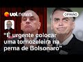 Bolsonaro está pedindo por uma tornozeleira eletrônica; essa decisão é urgente, analisa Josias