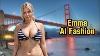 [4K] Emma AI Fashion: AI Supermodels in Action – The Future of Fashion!