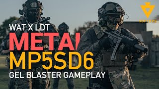 WAT x LDT Metal MP5SD6 Gel Blaster Gameplay