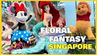 DISNEY GARDEN OF WONDER at Floral Fantasy | Gardens by the Bay I Singapore 🇸🇬