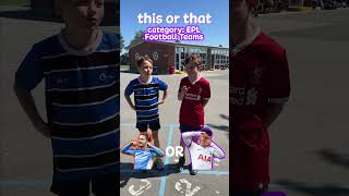 Man City or Liverpool?! This or That Football  #quiz #liverpool  #premierleague