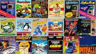 Top 20 Best COLECOVISION Games of all Time | Best ColecoVision Games (2025)