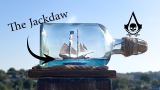 Assassin’s Creed IV: Black Flag The Jackdaw ship in a bottle/Diorama/ DIy