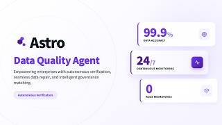 Astro Data Quality Agent: From Rule Recommendation to Governance Automation｜Launched