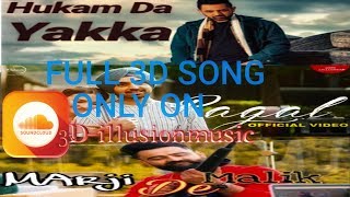 3d Punjabi Song | AMRIT MAAN - Marji De Malak | PAGAL | Hukam Da Yakka | Gippy