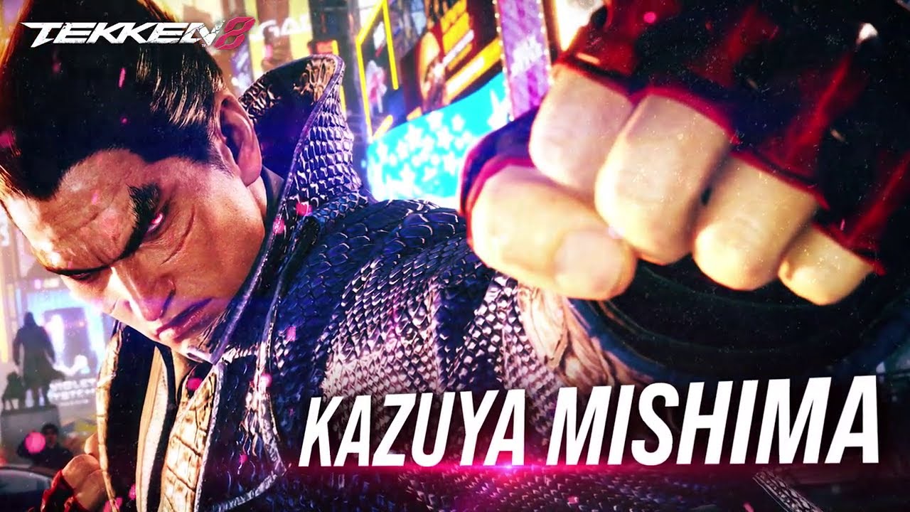 🕹🎮👊TEKKEN 8 – Kazuya Mishima Reveal & Gameplay Trailer『 鉄拳8 』 「三島 一八 ...