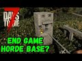 My New Favorite Horde Base Design - 7 Days to Die Alpha 21 Horde Base Tutorial Simple Late Game