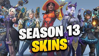 All NEW Season 13 Skins \u0026 Cosmetics!! - Overwatch 2