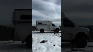 Cliffside Campsite #4x4 #vanconversion #vanlife