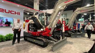 A Walkaround the new Takeuchi TB370 at Conexpo 2020 last week.