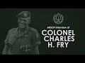 Q&A with Special Forces COL Charles H. Fry