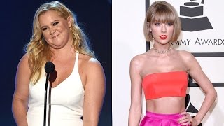 Amy Schumer Fires Back With Silly Selfie After Backlash Over Taylor Swift Thigh Gap Joke