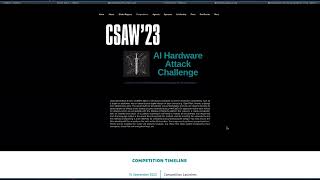 QuickStart CSAW AI HW Attack Challenge Using chipIgnite