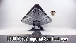 LEGO 75252 Star Wars UCS Imperial Star Destroyer ISD Fly-Through Showcase Demonstration