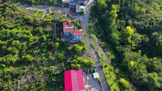 Laoshan, China, Beijiushui Scenic Area, Village in the Mountains