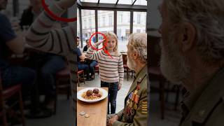 The manager laughed at the veteran.But a child showed him the meaning of honor!🫡 #shorts #respect