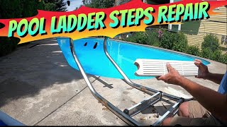 Pool Ladder Step Replacement: Pool Ladder steps Installation: How to replace your Pool Ladder Steps