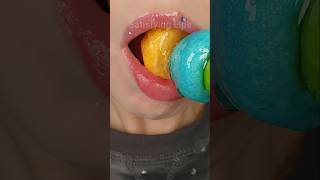 ASMR Satisfying Eating Crunchy Marshmallow #asmr #asmrcrunch #satisfyingvideo