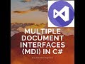 Mutiple Document Interface (MDI) in C# | MDI form C#