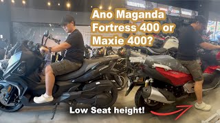 400cc MaxiScooter na pwede sa Maliit na Rider 730mm! | Maxie 400 | Fortress 400