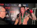 Dan McGraffin | Post Fight Interview at BYB18 - Police Gazette International Cup