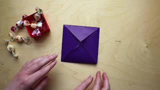 Origami Box - 5 Minute Craft Activity