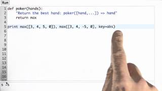 Understanding Max Solution - Design of Computer Programs