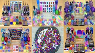 6 in 1 Video BEST of COLLECTION GLITTER SLIME 🤍🤍🤍 💯% Satisfying Slime Videos 1080p