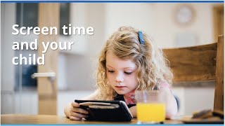 Managing Screen Time for Children Ages 0–5 | Tips for Healthy Tech Use | SickKids