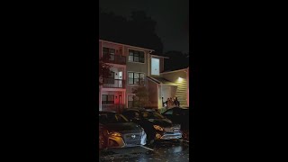 Fire in DeKalb apts