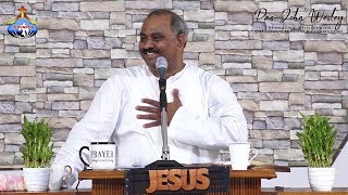 1.8.2019 LIVE - AUGUST MONTH PROMISE MESSAGE - HOSANNA MANDIR RAJAHMUNDRY - PAS.JOHN WESLEY ANNA