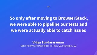 Q2 scales mobile application testing with BrowserStack