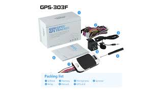 Coban gps-303F #gps Tracking Device for Vehicle/#car /#motorcycle Real Time Tracking Device Coban.