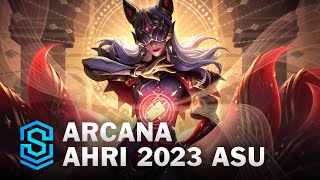 Arcana Ahri Skin Spotlight - League of Legends