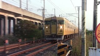 JR西日本　115系末期色　岡山電車区A編成