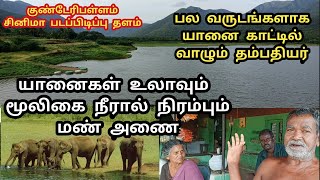 யானை காட்டில் தனி ஒருவராய் பல வருடங்கள்|ELEPHANT CROSS ZONE| GUNDERIPALLAM DAM|DENSE FOREST|வீரப்பன்