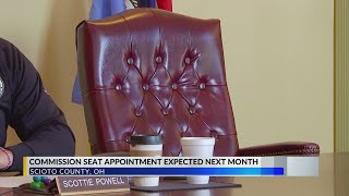 Vacant seat of indicted Scioto County commissioner should be filled next month