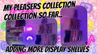 Pleaser heels collection / adding shelves to display and store my heels