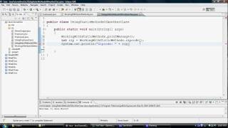 Java Tutorial: Using Static Methods of Another Class