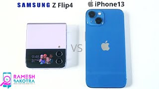 Samsung Galaxy Z Flip 4 vs iPhone 13 Speed Test and Camera Comparison