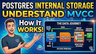 How data is stored and retrieved in postgresql.