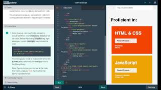 Learn Javascript, jQuery, Javascript and the DOM, Codecademy